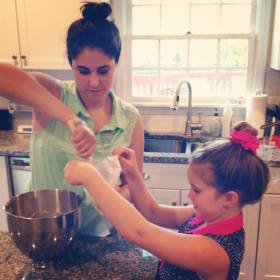 Hannah and Carrie Buns